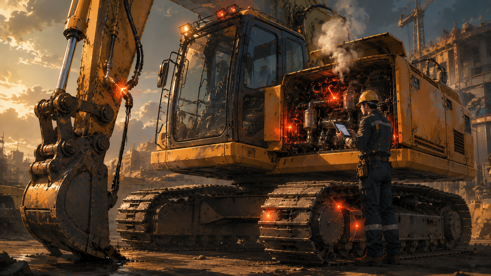 Common heavy Equipment Maintenance problems