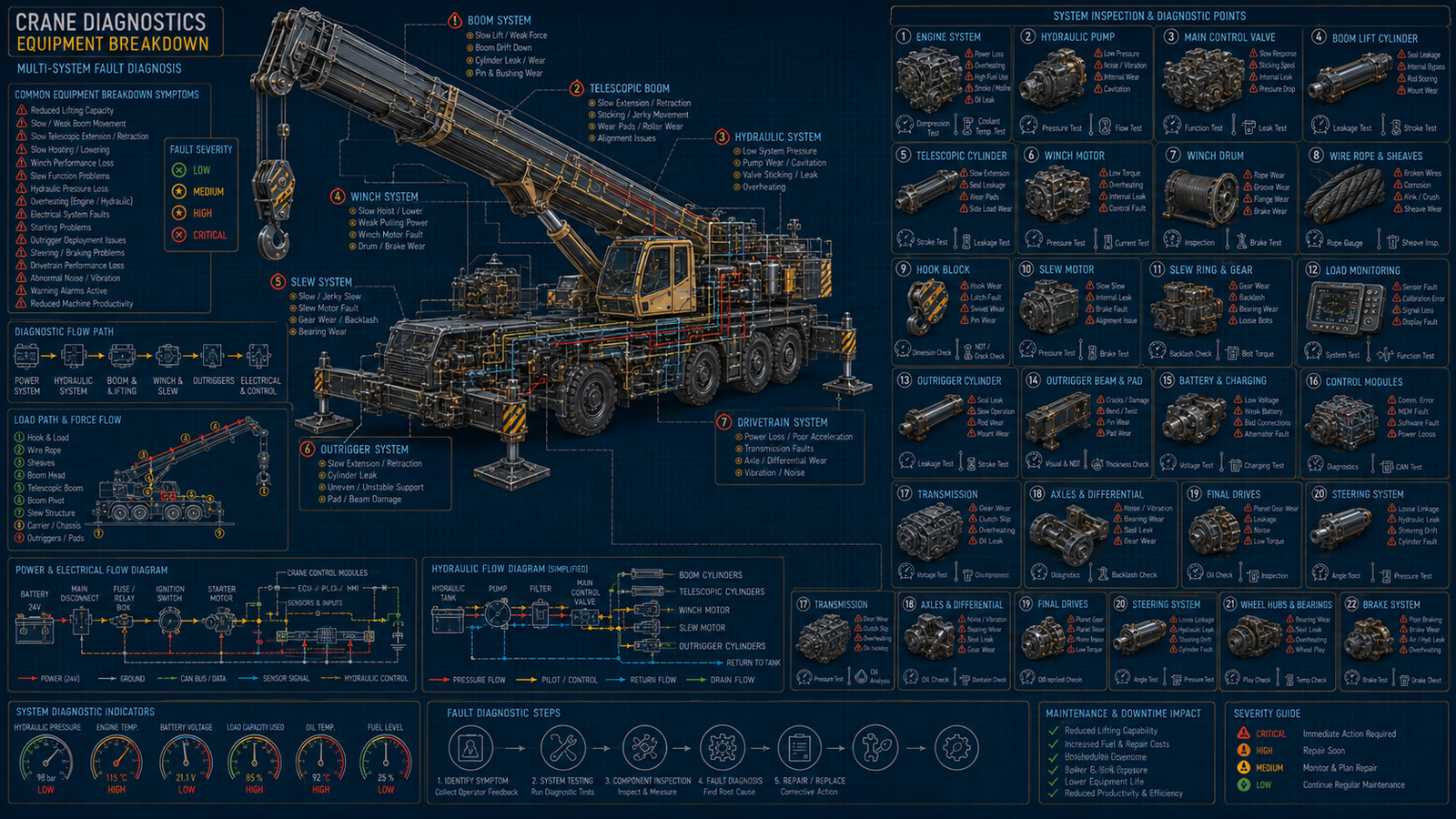 Crane Equipment Breakdown