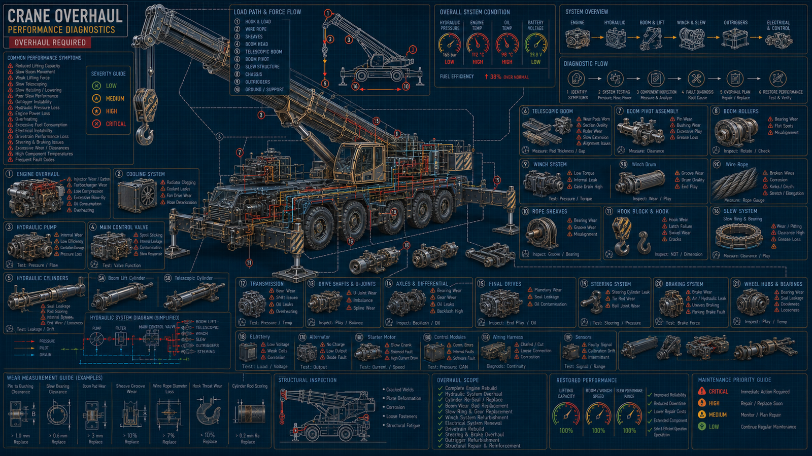 Crane Performance Issues Diagnostics