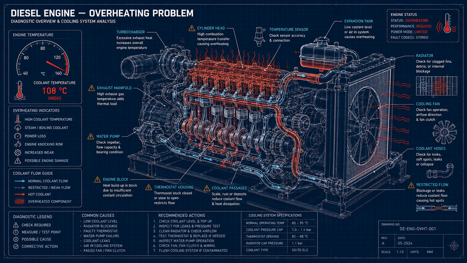 Diesel Engine - Overheating Problem