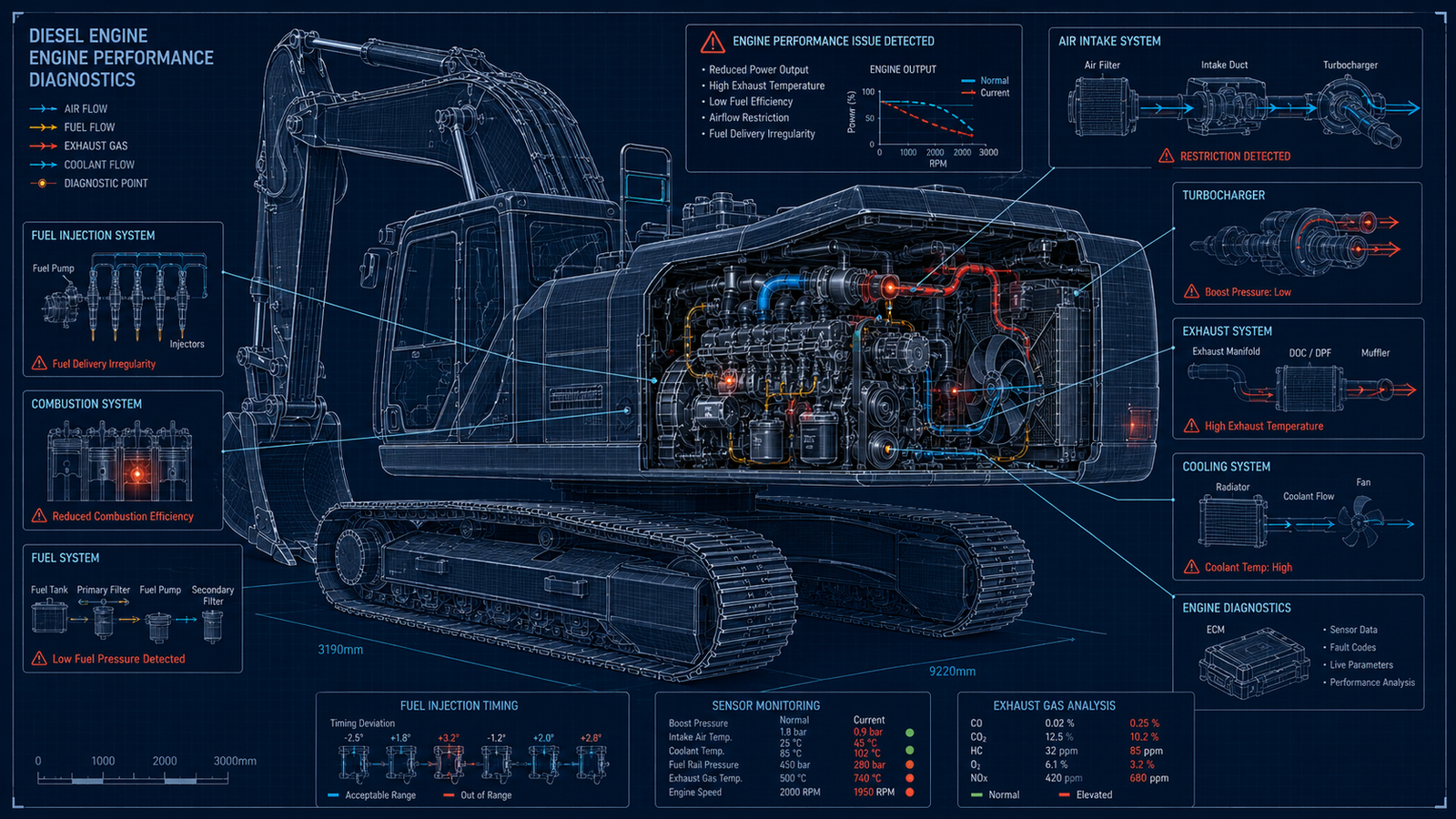 Diesel engine performance issues