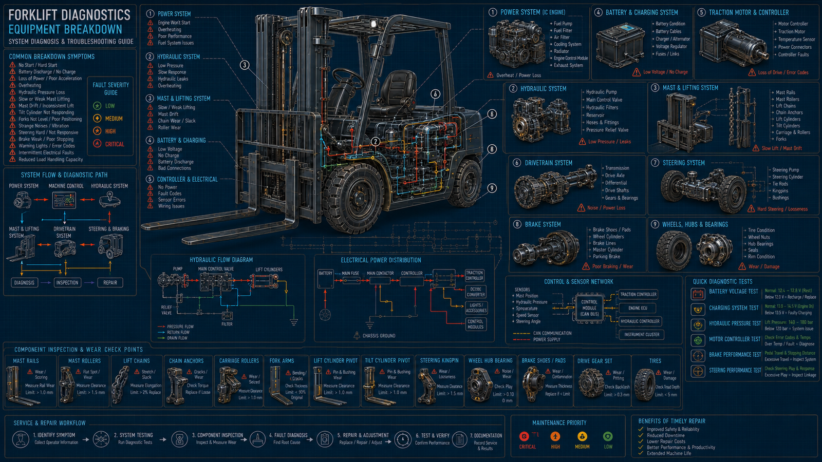 Forklift Equipment Breakdown