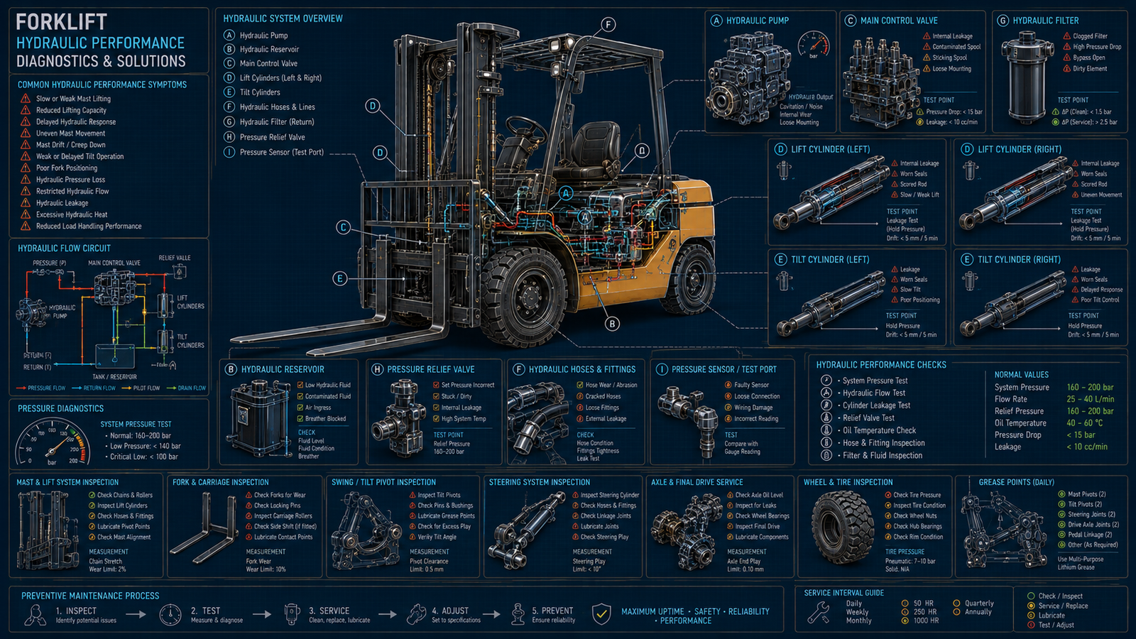 Forklift Hydraulic Performance