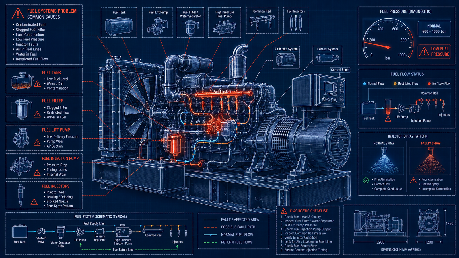 Generator Fuel System Problem