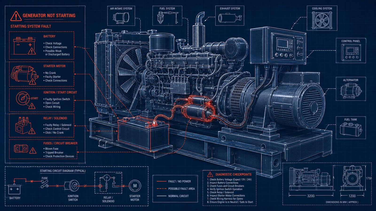 Generator Not Starting