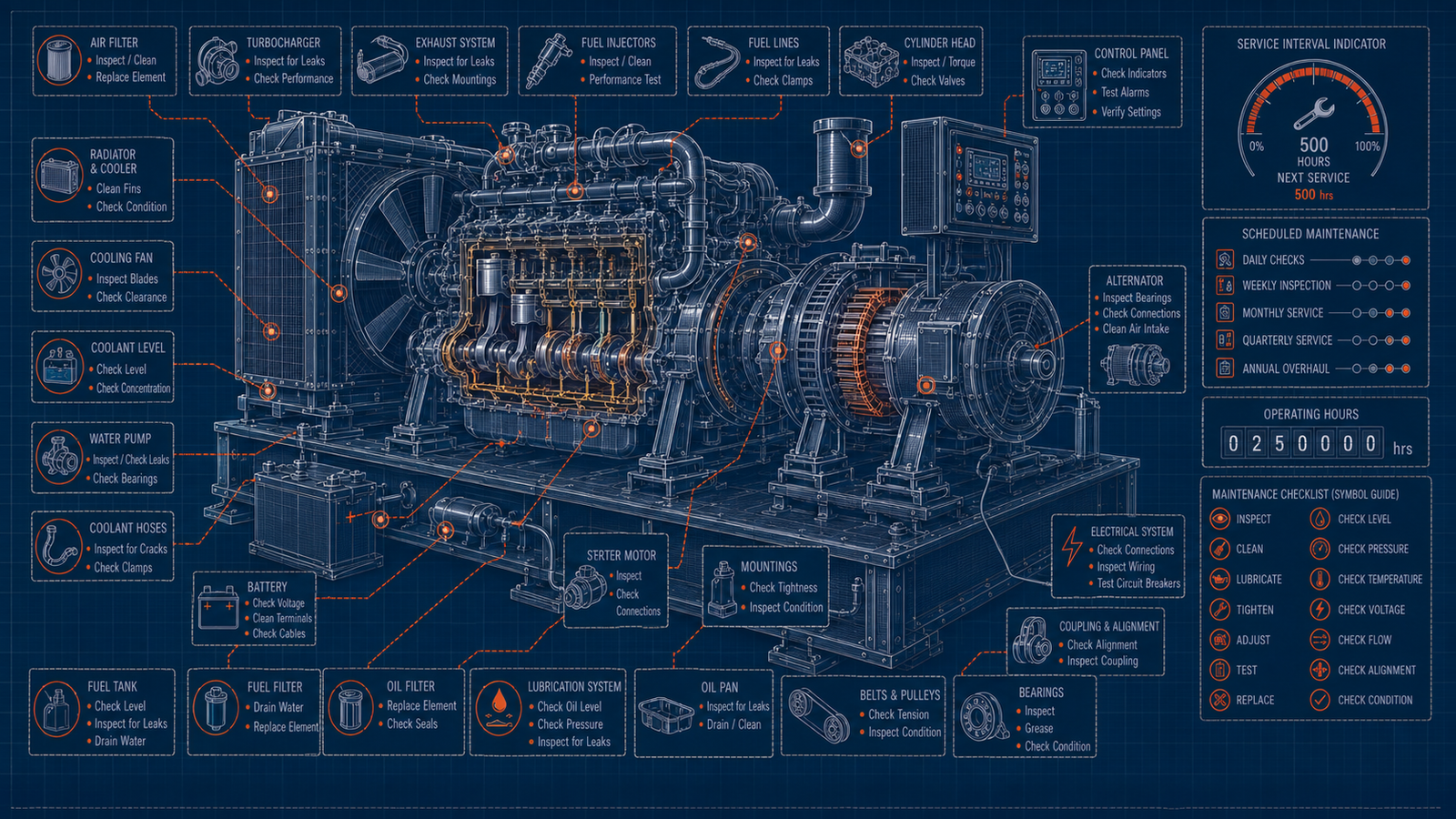 Generator - Preventive Maintenance Requirements