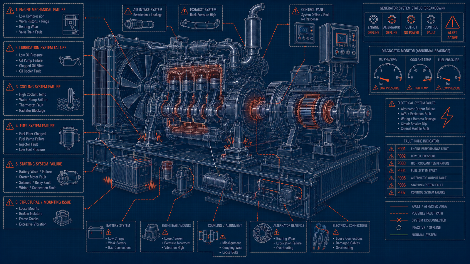 Generators Breakdown