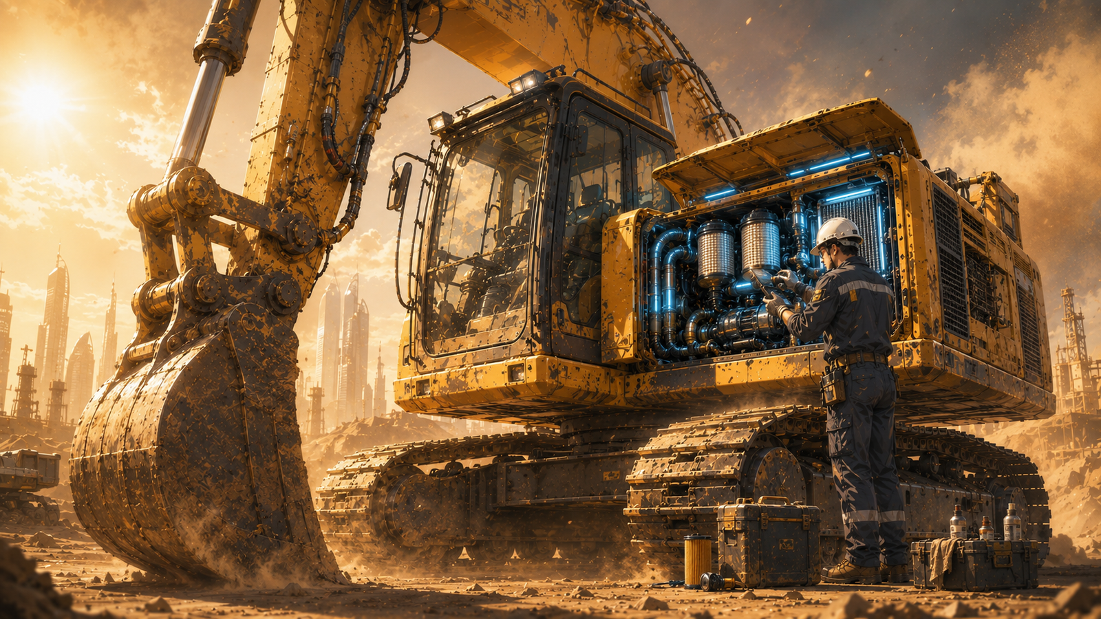 Heavy Equipment Maintenance In Abu Dhabi Conditions