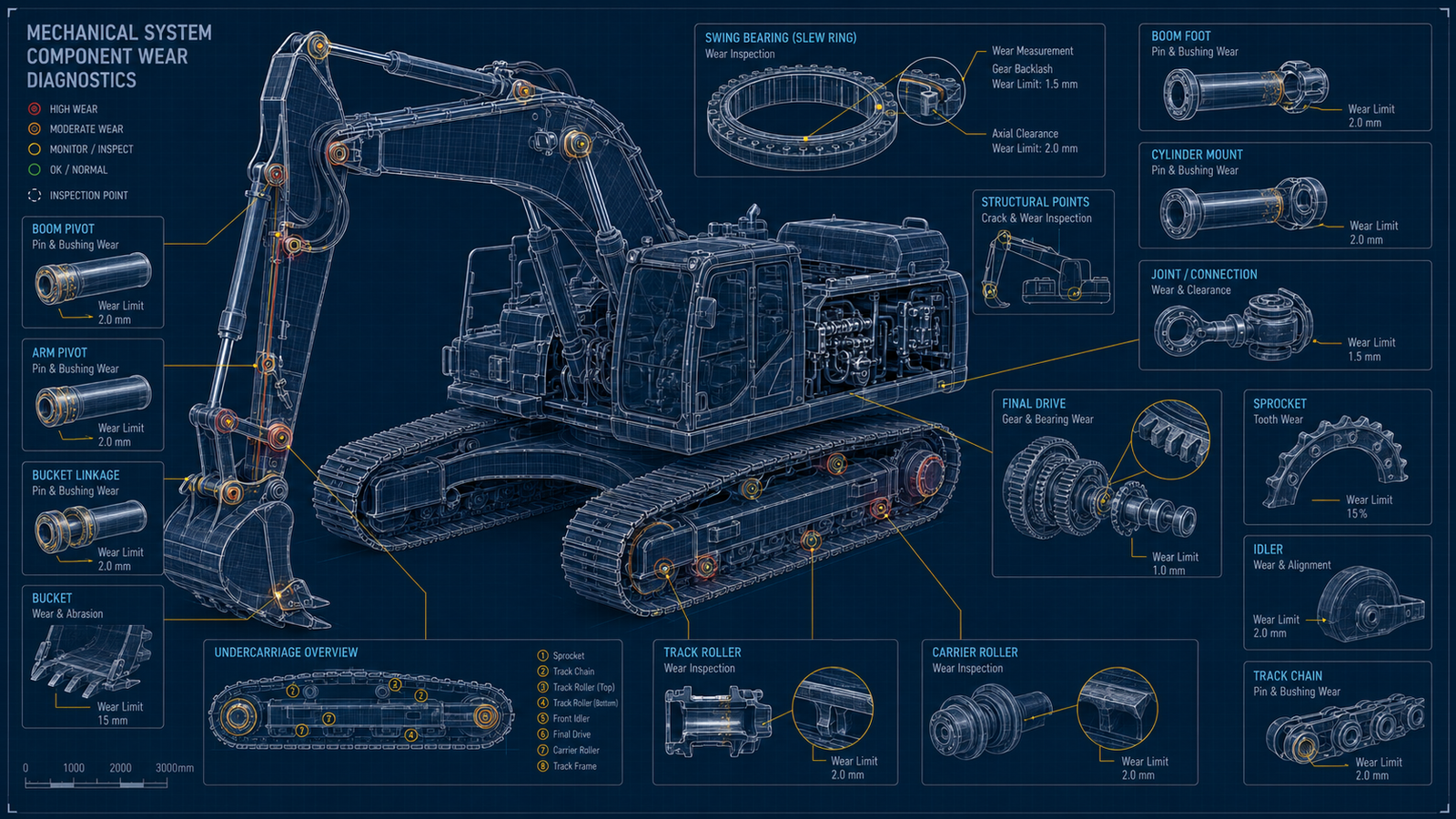 Mechanical component wear
