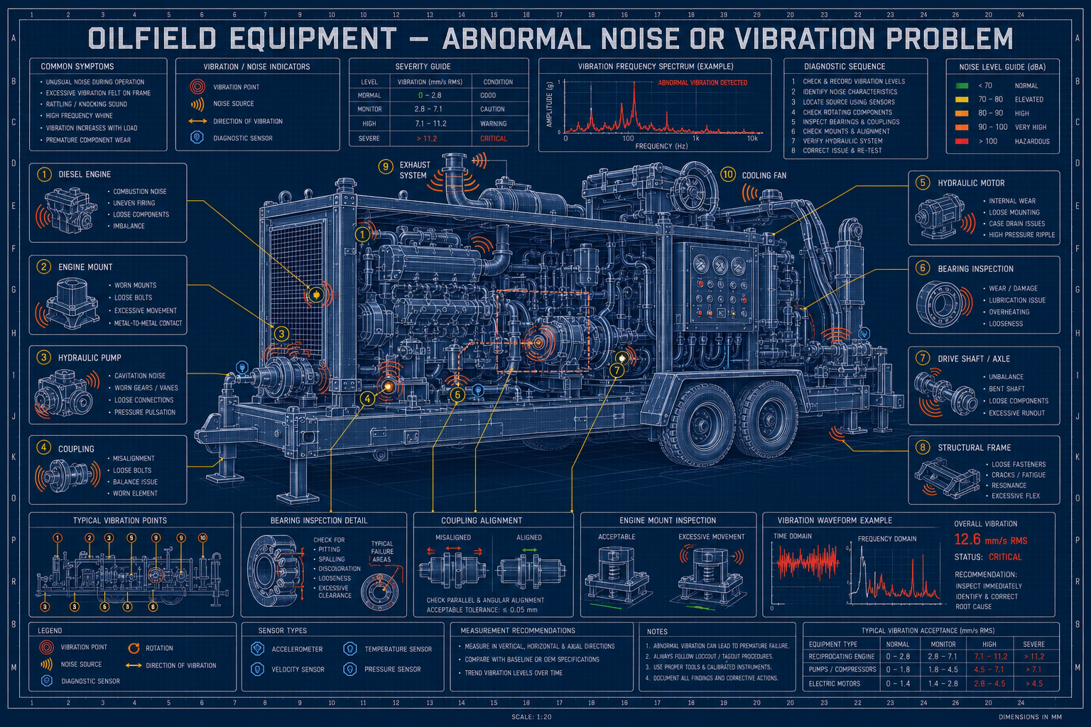 Oilfield Equipment - Abnormal Noise or Vibration Problem