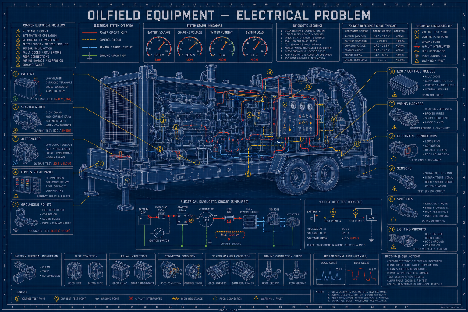 Oilfield Equipment - Electrical Problem