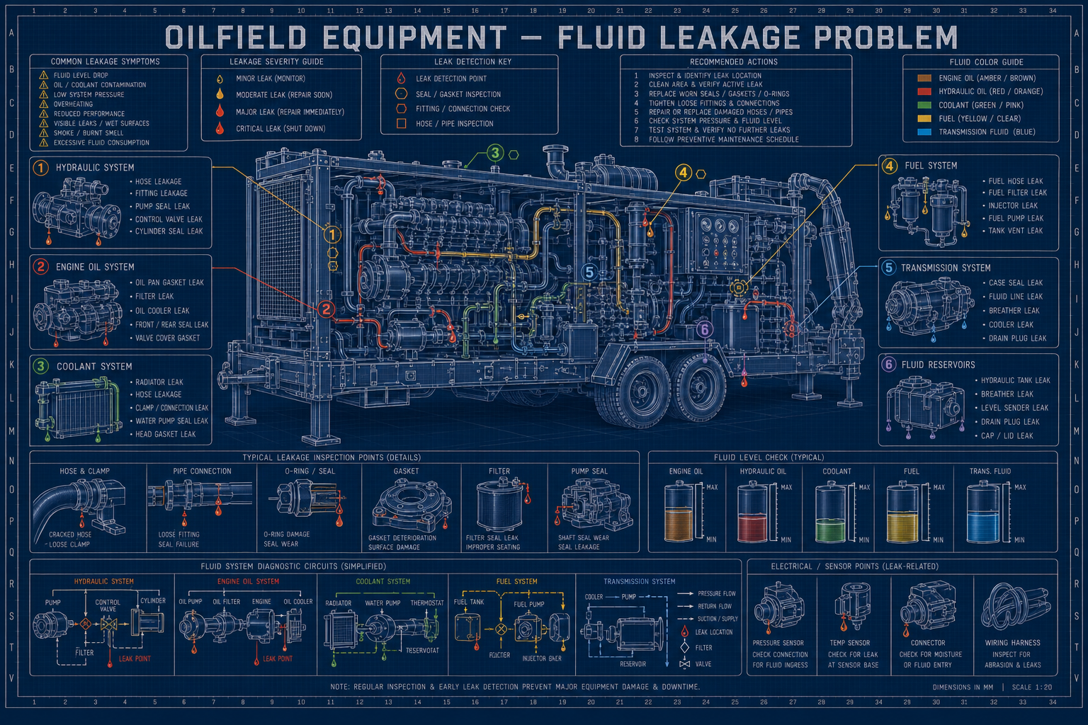 Oilfield Equipment - Fluid Leakage Problem