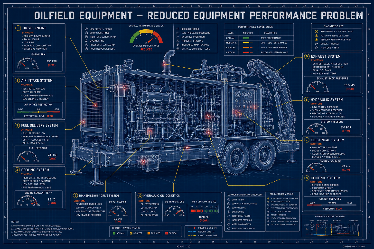 Oilfield Equipment - Reduced Equipment Performance Problem