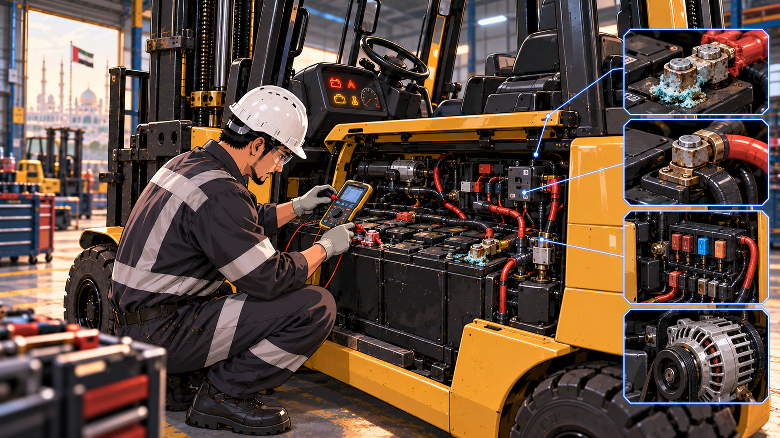Forklift Battery Problems