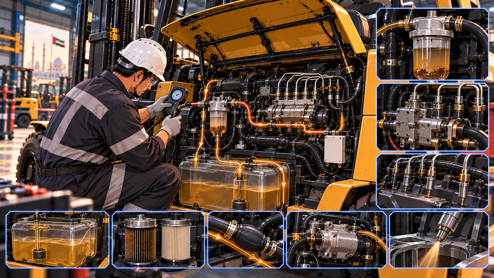 Forklift Fuel System Problems