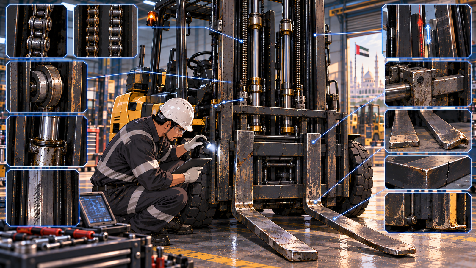 Forklift Mast & Fork Problems