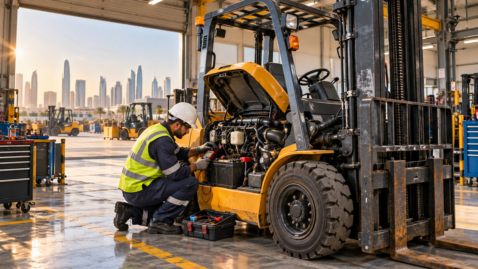Forklift Won’t Start- Common Causes & Troubleshooting