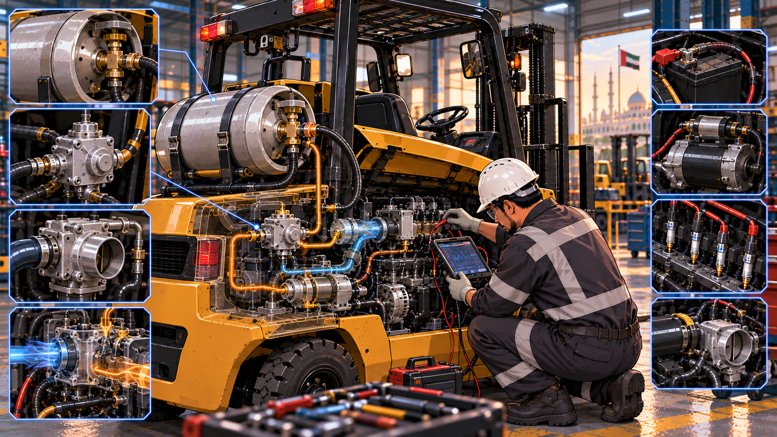 LPG Forklift Starting Problems