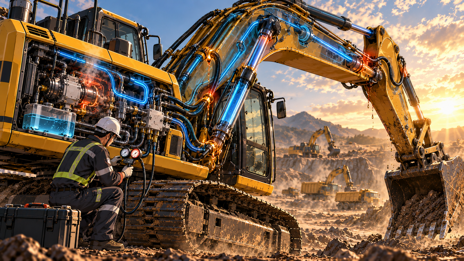 When Should An Excavator Hydraulic System Be Professionally Inspected?